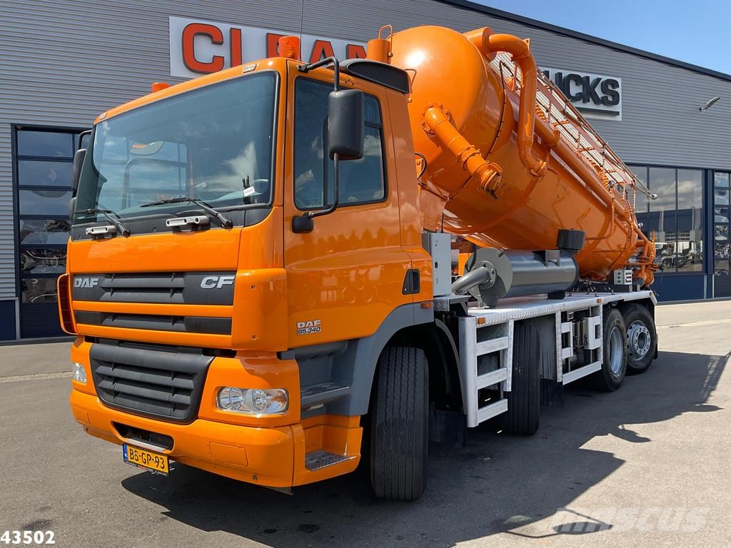 DAF FAX 85 CF 340 Droge stoffen blaas installatie Just شاحنات مزدوجة / خلخلة