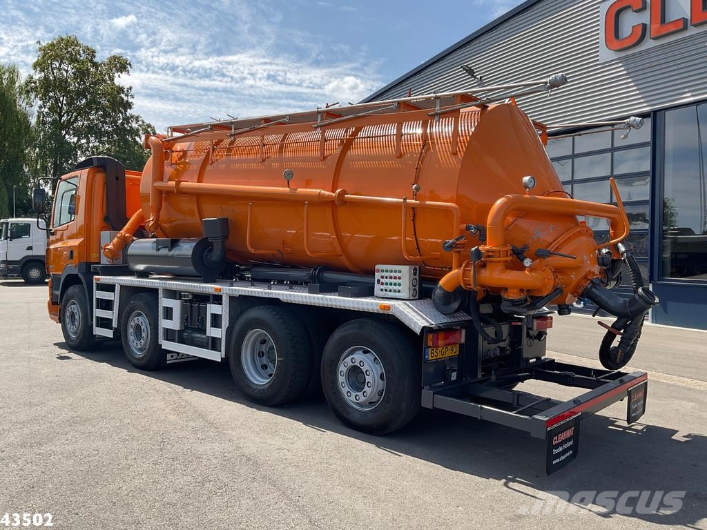 DAF FAX 85 CF 340 Dry bulk blowing system Just 21.613 Camion aspirateur, Hydrocureur