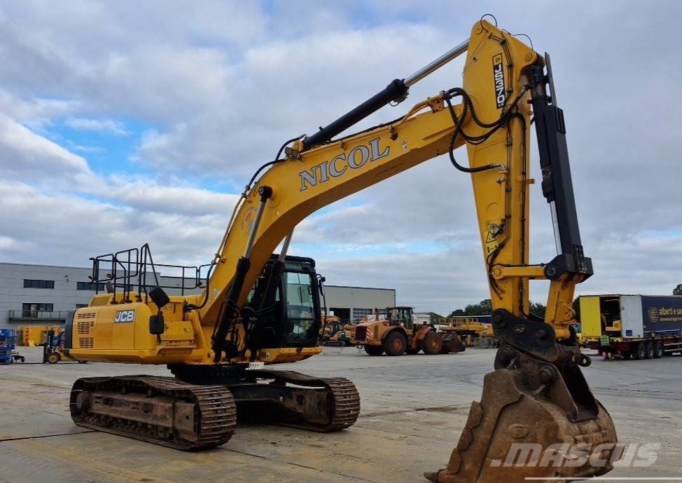 JCB JS 370 LC Paletli ekskavatörler