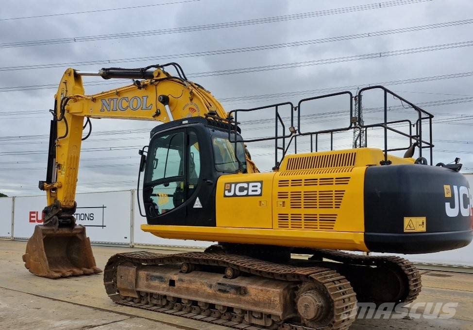 JCB JS 370 LC Paletli ekskavatörler