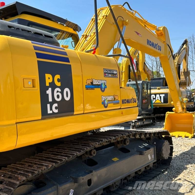Komatsu PC 160 حفارات زحافة