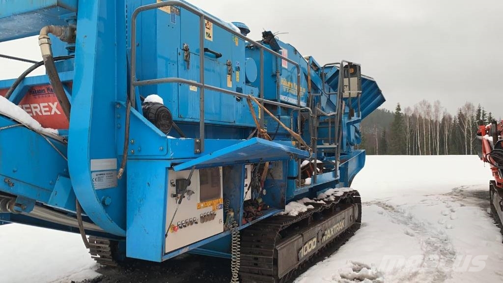 Terex Pegson 1000 MAXTRAK Knusere - anlæg