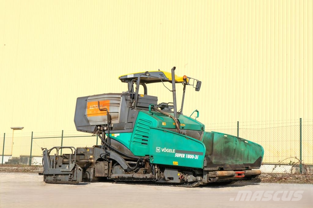 Vögele SUPER 1800-3I SPRAYJET Машини за асфалт