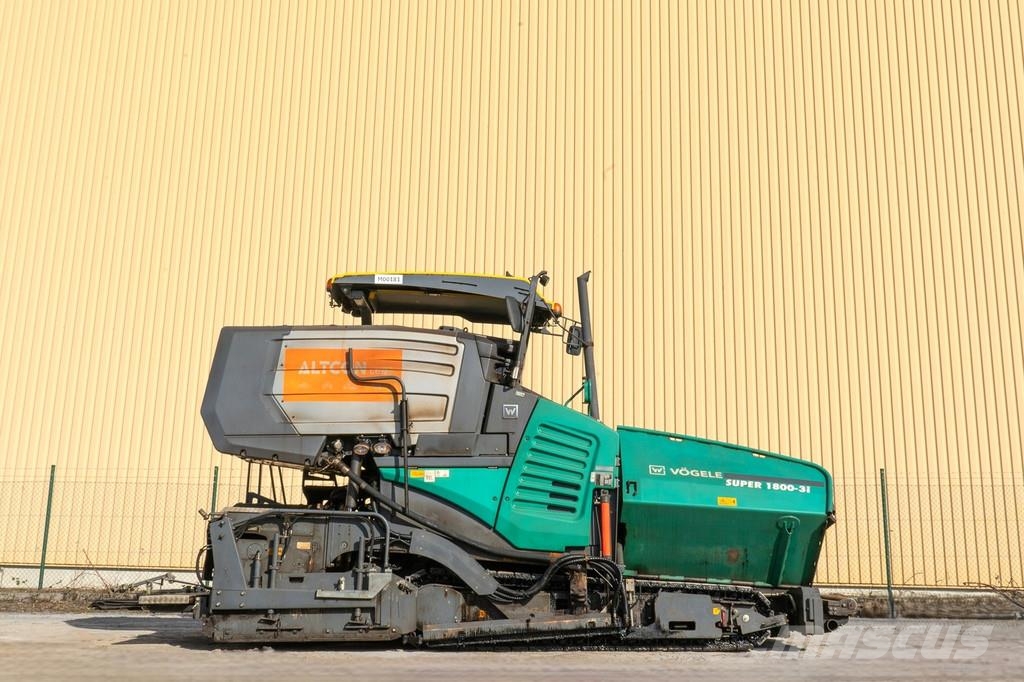 Vögele SUPER 1800-3I SPRAYJET Машини за асфалт