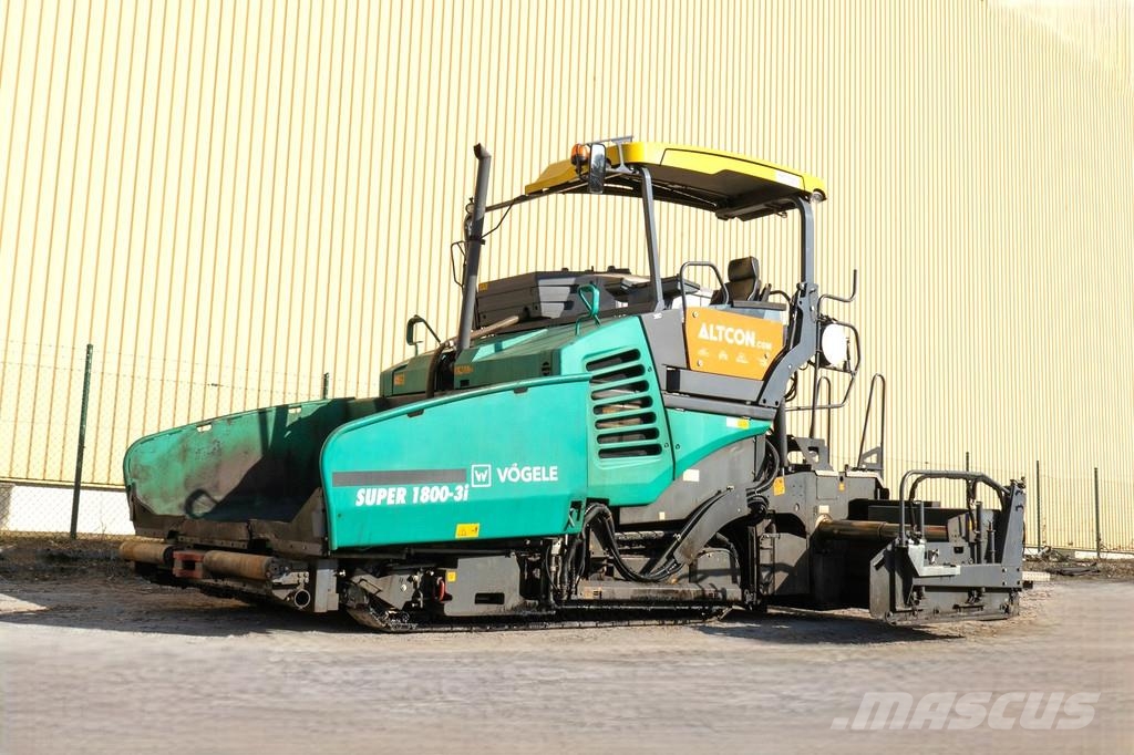 Vögele SUPER 1800-3I SPRAYJET Машини за асфалт