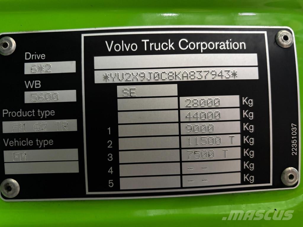 Volvo FM330 6x2*4 EURO6 + HULTSTEINS FRIGO UNIT Φορτηγά Ψυγεία