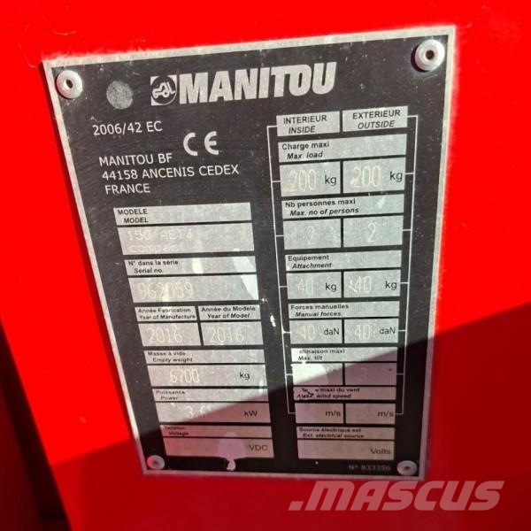 Manitou 150AETJC Zglobne dvižne ploščadi