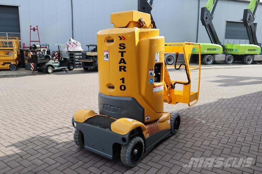 Haulotte STAR 10 Electric, 10m Working Height, 3m Reach, 20 Scheren-Arbeitsbühnen