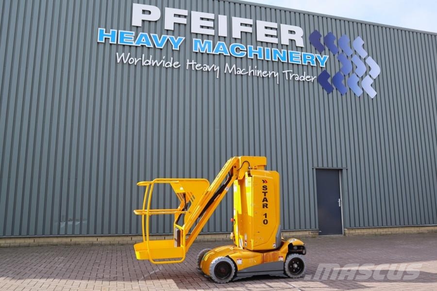 Haulotte STAR 10 Electric, 10m Working Height, 3m Reach, 20 Scheren-Arbeitsbühnen