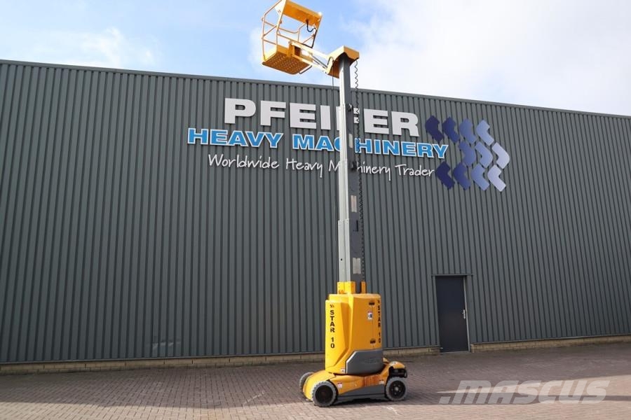 Haulotte STAR 10 Electric, 10m Working Height, 3m Reach, 20 Scheren-Arbeitsbühnen