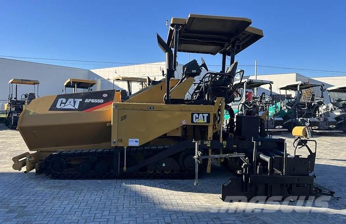 CAT AP 655D Επίστρωση ασφάλτου