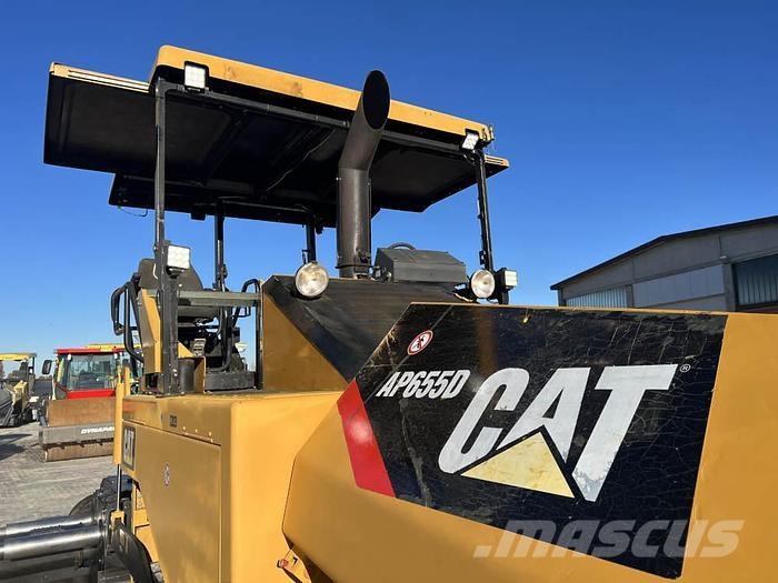 CAT AP 655D Επίστρωση ασφάλτου