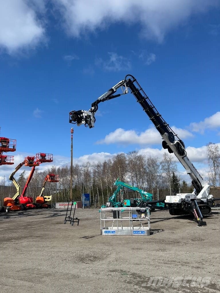 Platform Basket Spider 43T Компактни самоходни стрелови подемници
