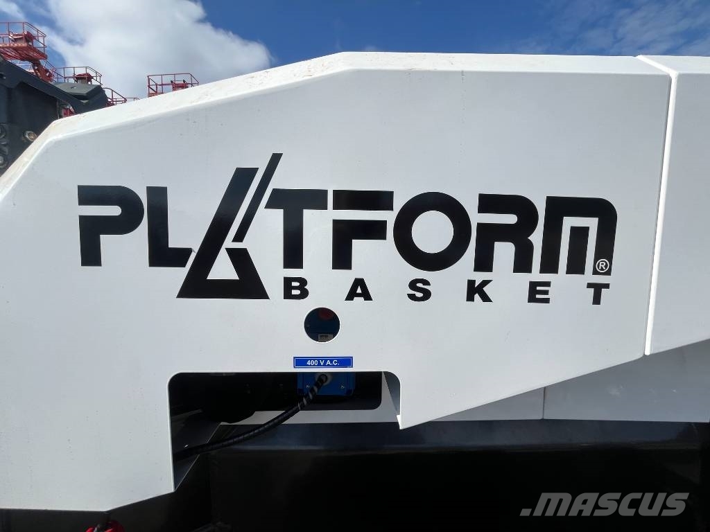 Platform Basket Spider 43T Компактни самоходни стрелови подемници

