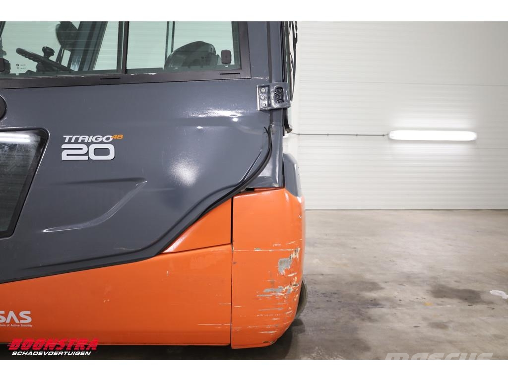 Toyota 8FBE20T Triplex Sideshift Spreader Full-Light-pack Elektriniai šakiniai krautuvai