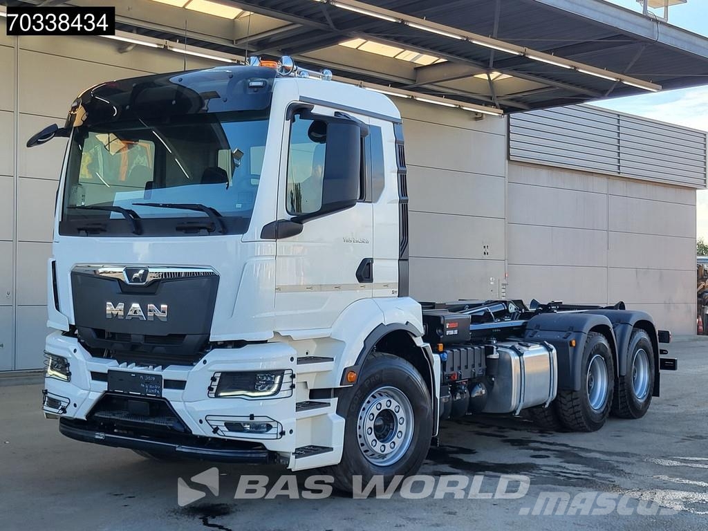 MAN TGS 26.520 6X4 NEW! HIAB OPT20S56 containersystem Abrollkipper