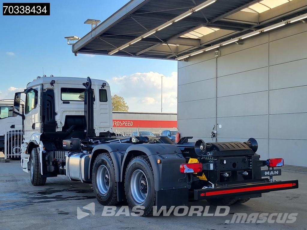 MAN TGS 26.520 6X4 NEW! HIAB OPT20S56 containersystem Abrollkipper