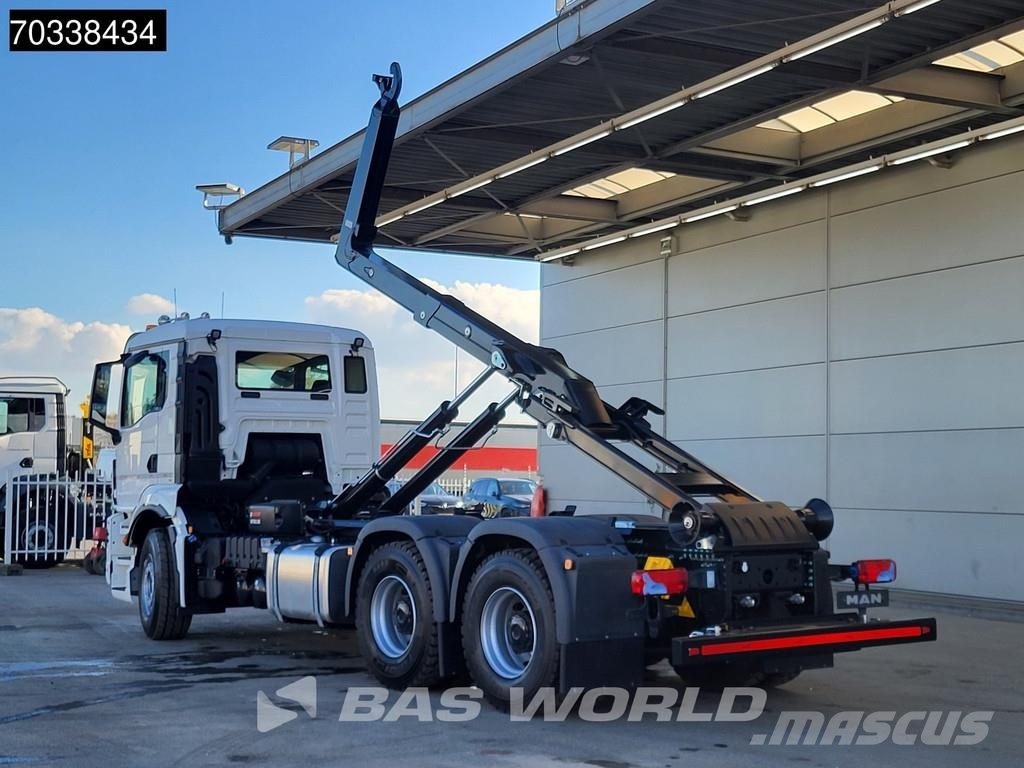 MAN TGS 26.520 6X4 NEW! HIAB OPT20S56 containersystem Abrollkipper
