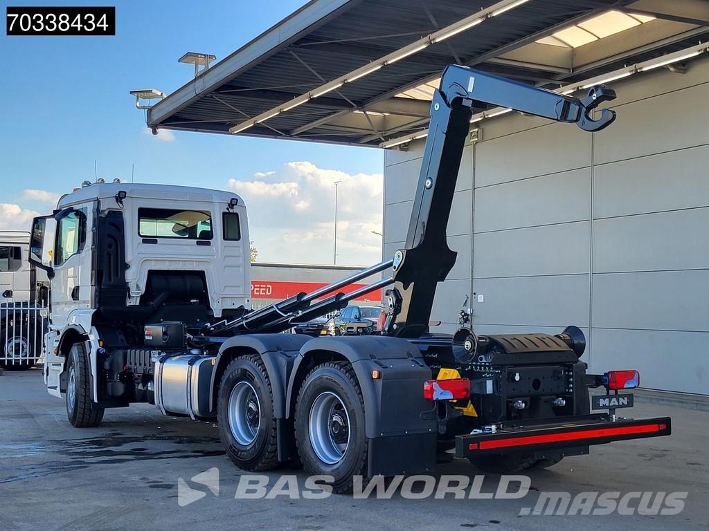 MAN TGS 26.520 6X4 NEW! HIAB OPT20S56 containersystem Abrollkipper