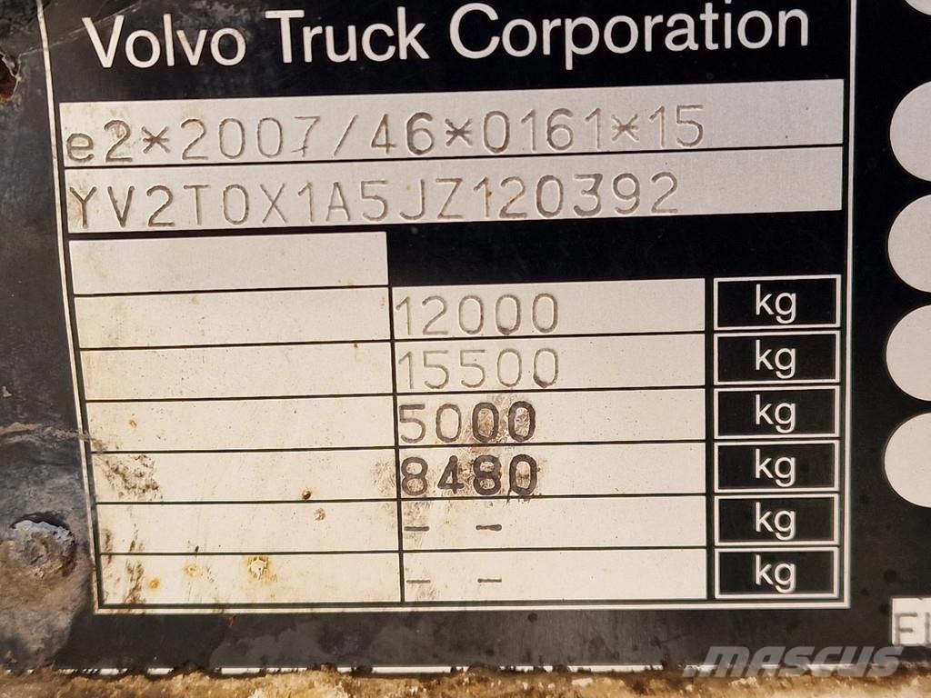 Volvo FL 12.250 - Carrier Supra 550 Nordic - Zepro loadl Camiones con temperatura controlada