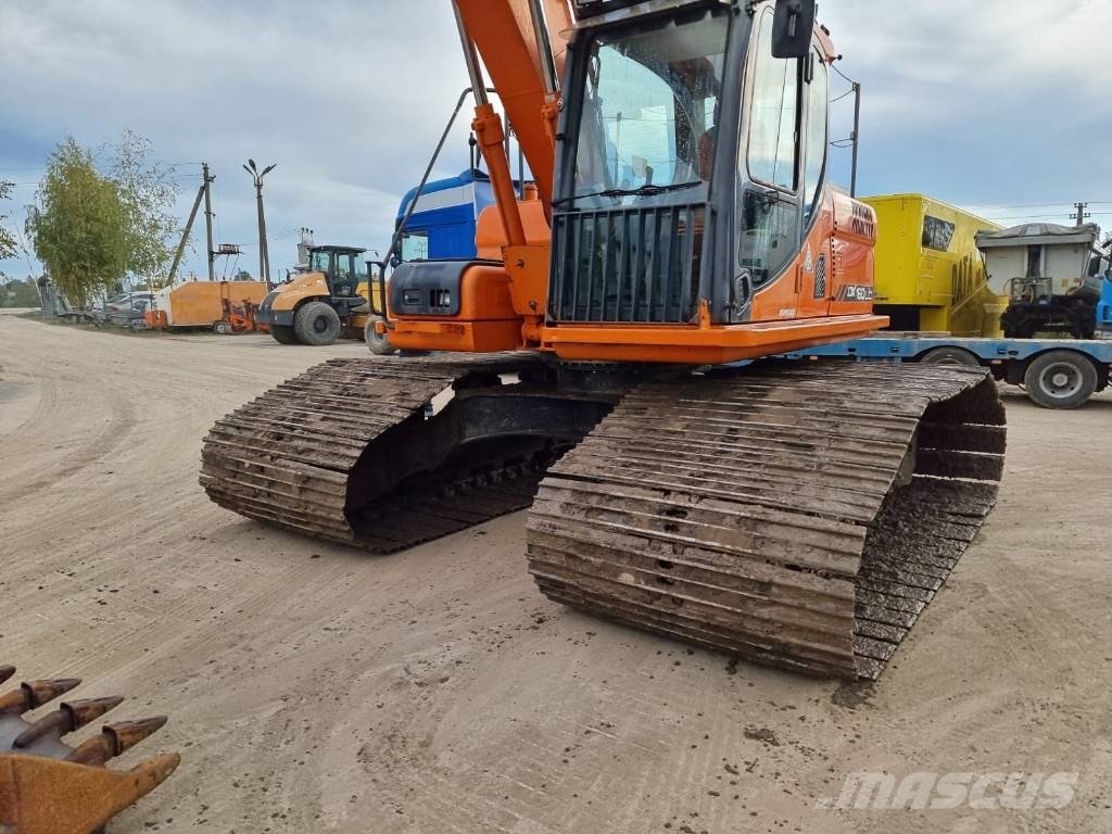 Doosan DX 160 LC Bog Master Excavadoras sobre orugas