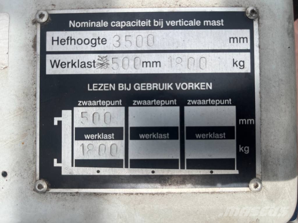 Toyota 5 FGF 15 /42/ V-4073 OB LPG (dujiniai) krautuvai