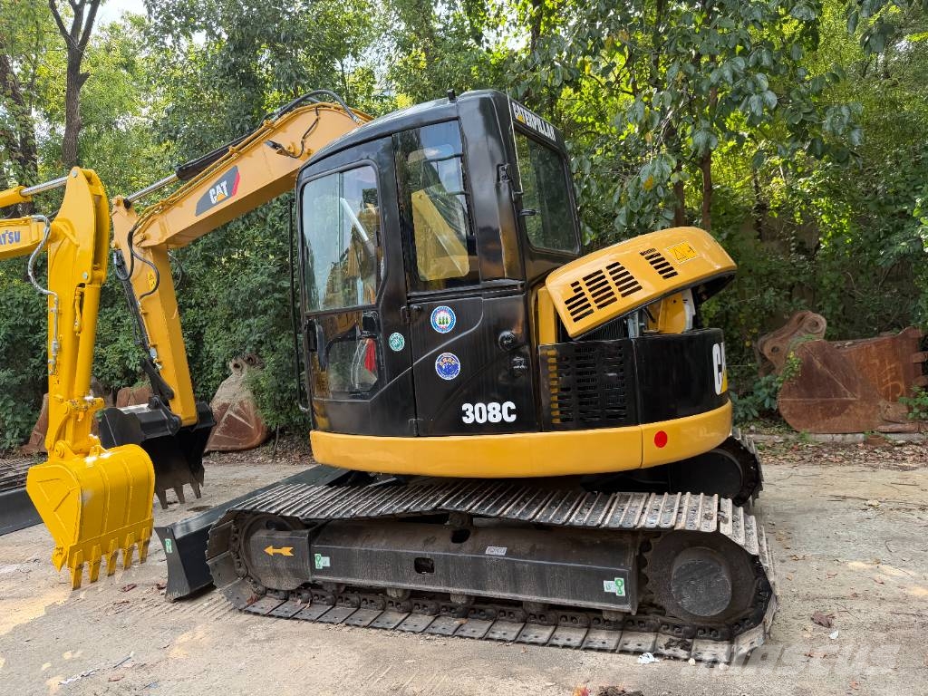 CAT 308 C 3000 units excavators in stock Midi bagri 7t – 12t