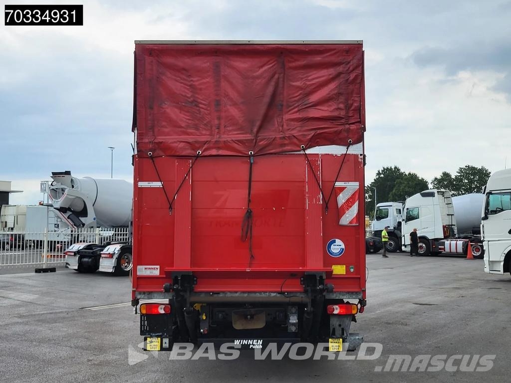 Volvo FL 280 4X2 16tonner Curtainsides 1500kg Ladebordwa Elhúzható ponyvás