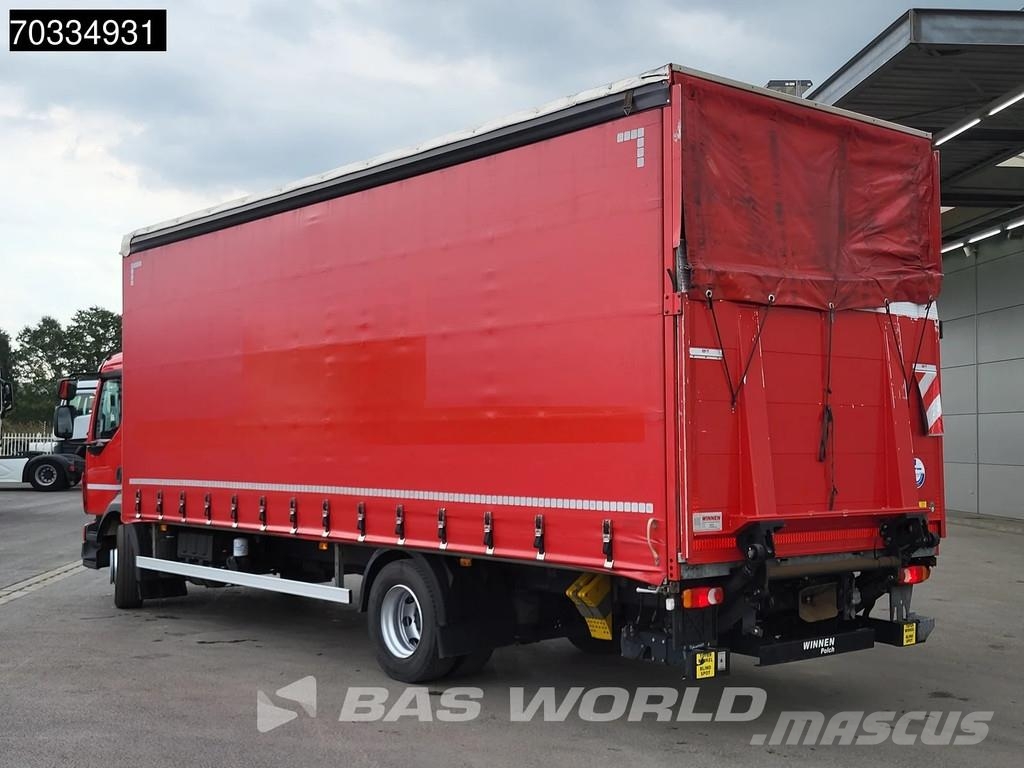 Volvo FL 280 4X2 16tonner Curtainsides 1500kg Ladebordwa Elhúzható ponyvás