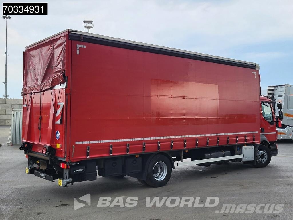 Volvo FL 280 4X2 16tonner Curtainsides 1500kg Ladebordwa Elhúzható ponyvás