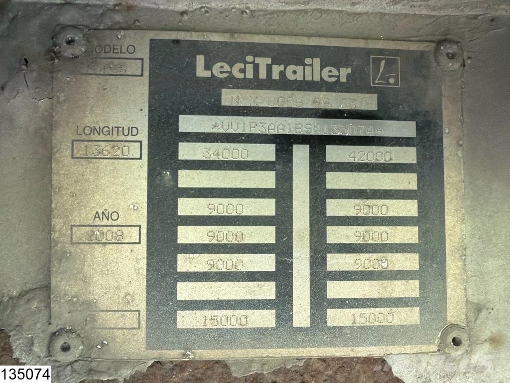 Lecitrailer Tautliner Semi-reboques com cortinas laterais