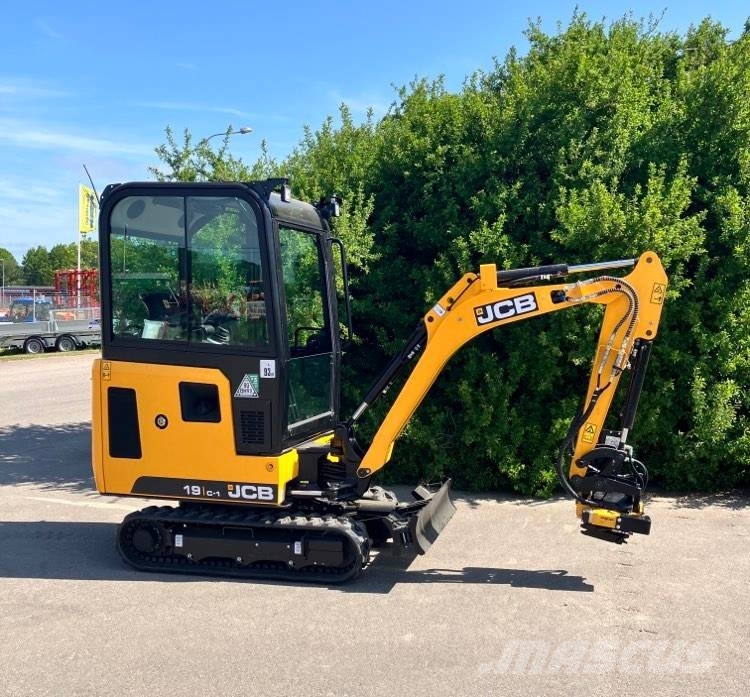 JCB 19 C-1- Finns möjlighet att dema! Minibagger < 7t