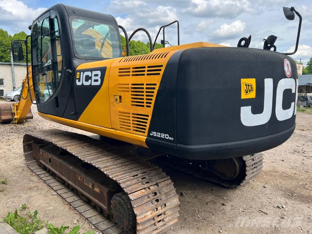 JCB 220 Rupsgraafmachines