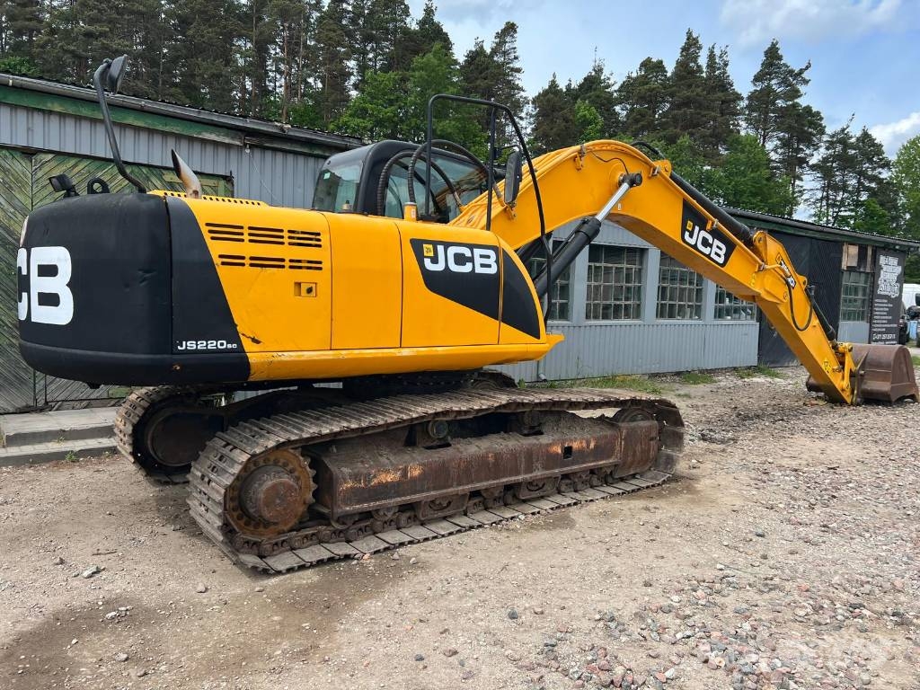 JCB 220 Rupsgraafmachines