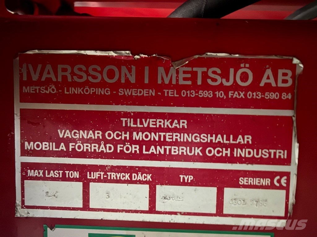 Metsjö Metax Prikolice za zrno