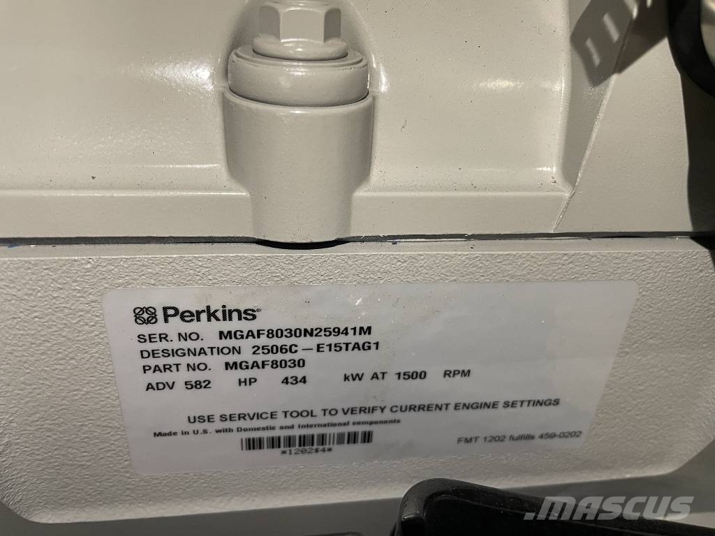 Perkins 2506C-E15TAG1 - 500 kVA Generator - DPX-19813 Dízel áramfejlesztők