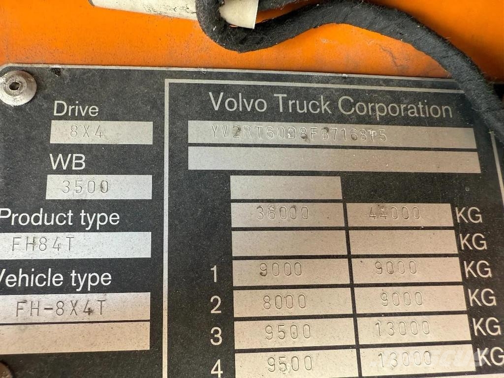 Volvo FH 4 540, 8X4, 703656 KM Τράκτορες