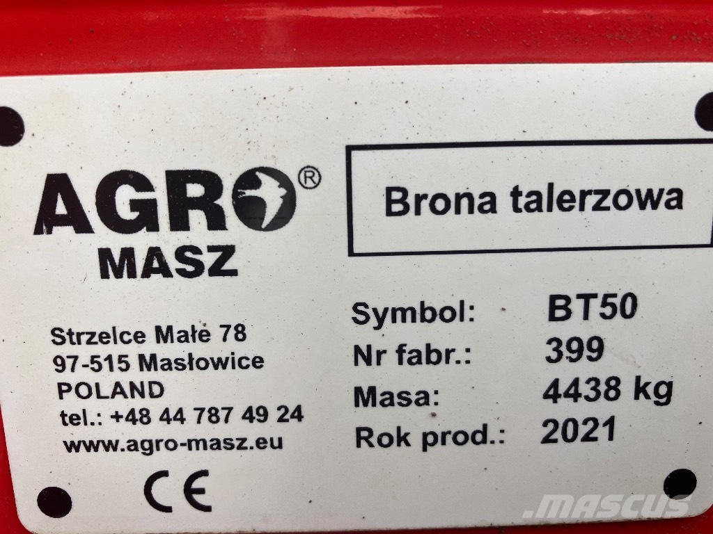 Agro-Masz BT-50 Talířové brány