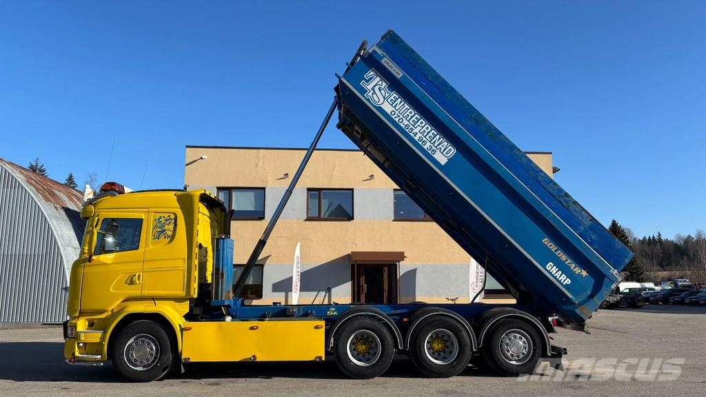 Scania R520 V8 8X4 EURO 6 + TIPPER Camion benne