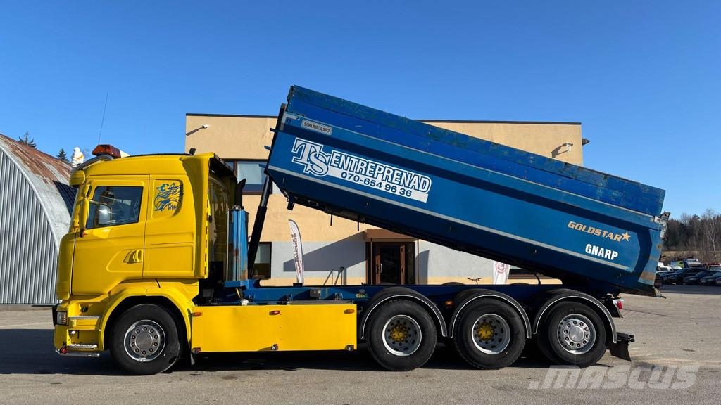 Scania R520 V8 8X4 EURO 6 + TIPPER Camion benne