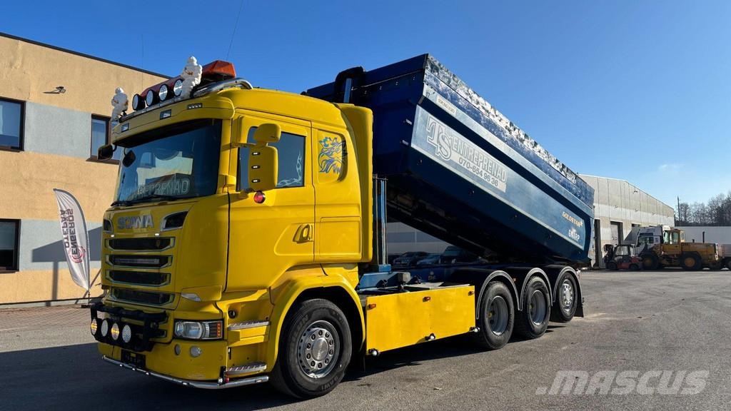 Scania R520 V8 8X4 EURO 6 + TIPPER Camion benne