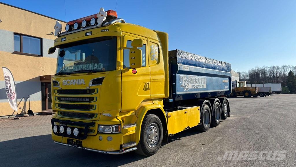 Scania R520 V8 8X4 EURO 6 + TIPPER Camion benne