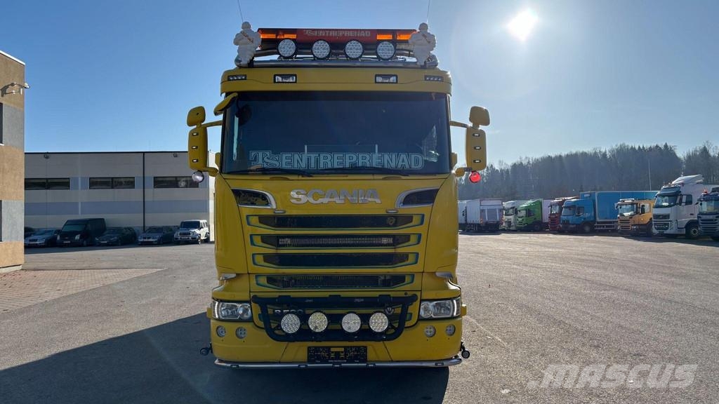 Scania R520 V8 8X4 EURO 6 + TIPPER Camion benne