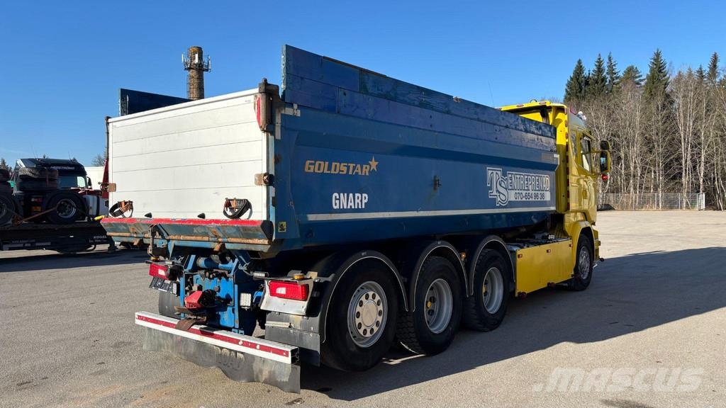 Scania R520 V8 8X4 EURO 6 + TIPPER Camion benne