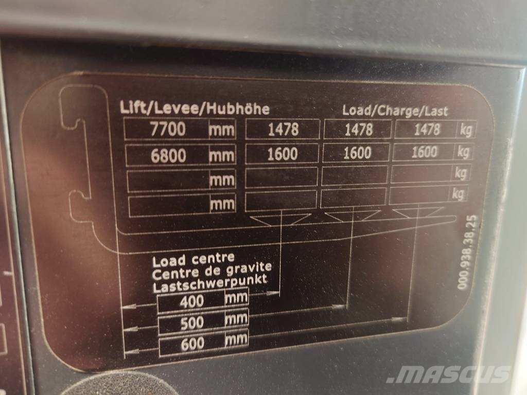 Linde R16X/116-03 Lielaugstuma pārvadātājs