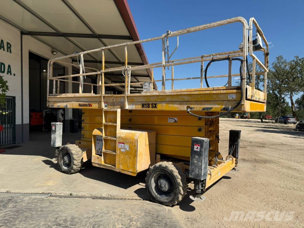 Haulotte H 18 Makasli platformlar