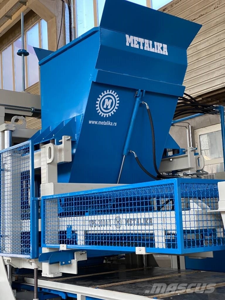 Metalika VPS-2000/1 Concrete block making machine Cementstens-maskiner