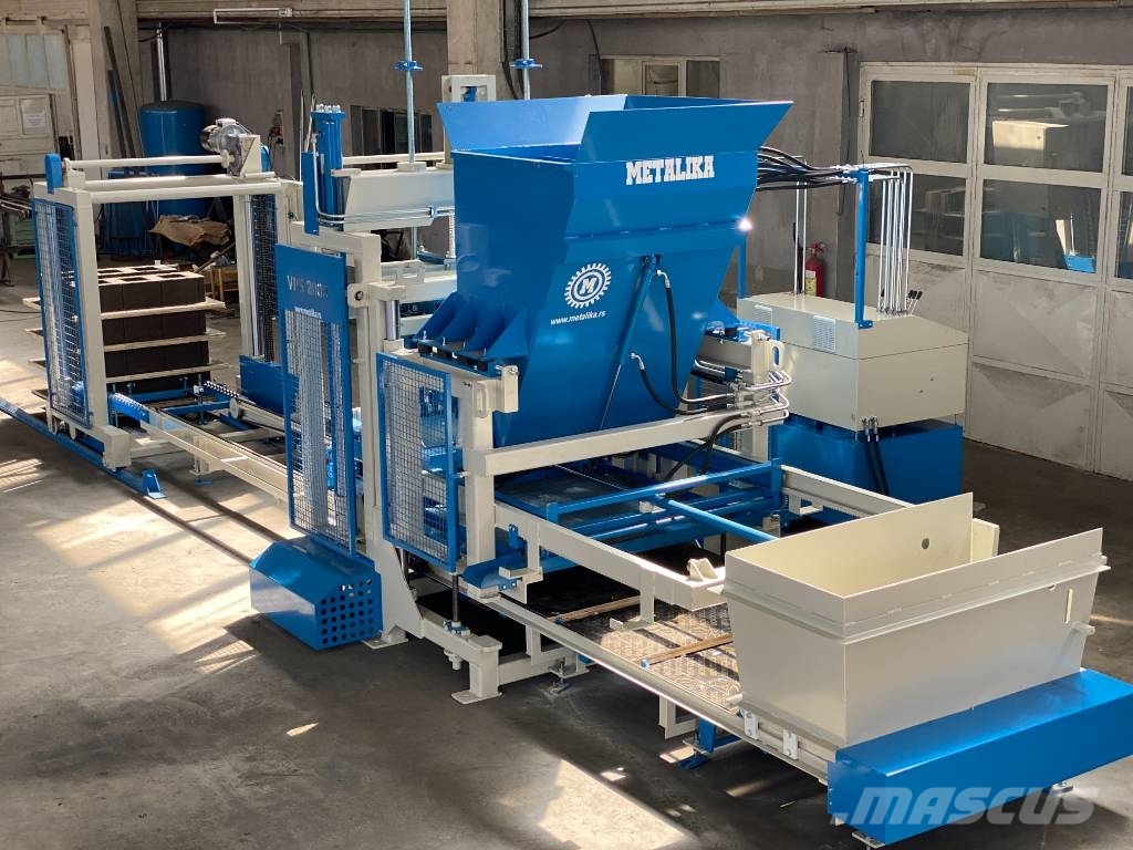 Metalika VPS-2000/1 Concrete block making machine Cementstens-maskiner