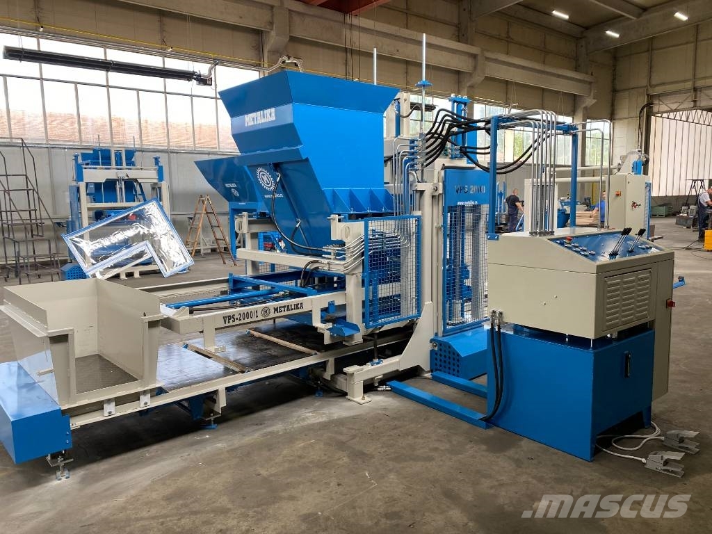 Metalika VPS-2000/1 Concrete block making machine Cementstens-maskiner