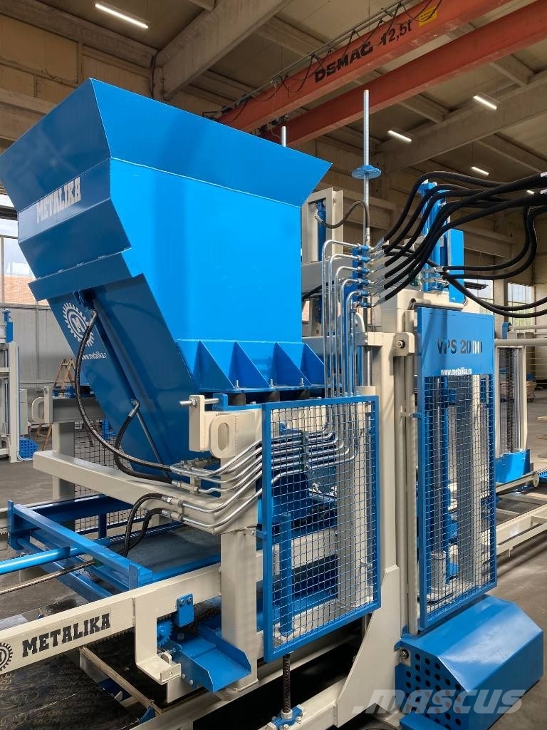 Metalika VPS-2000/1 Concrete block making machine Cementstens-maskiner